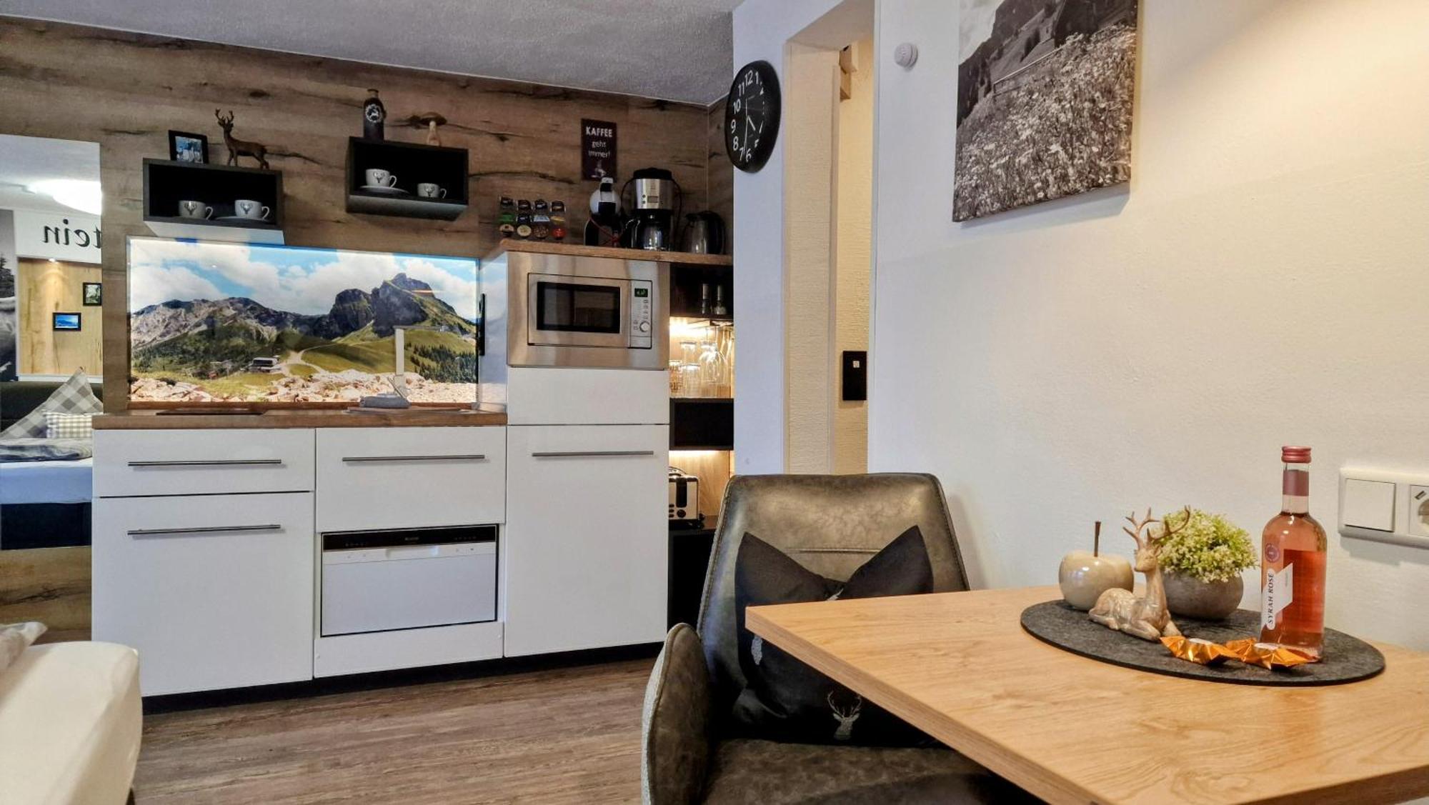 Nr 3 "Aggenstein"-Einzigartige Studio Mit Sued Balkon Inkl Koenigscard Pfronten Exteriör bild